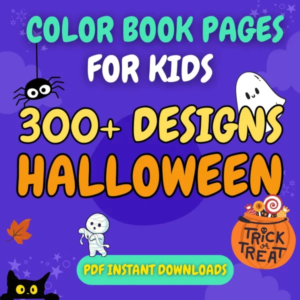 Halloween Coloring Book