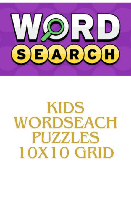 50 Kids 10X10 Word Search Puzzles Volume 2