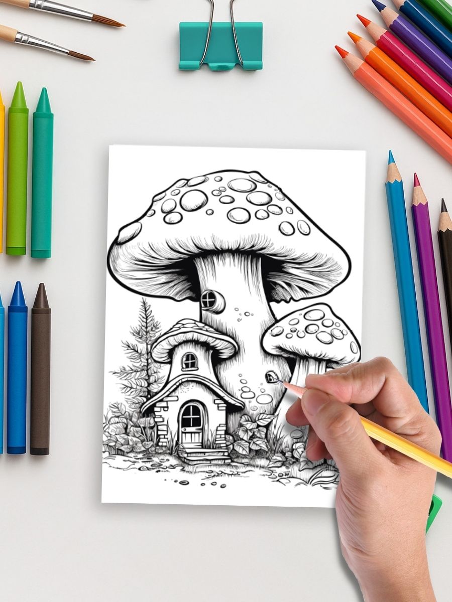 Forest Fungi – 224 Whimsical Mushroom Houses - Image 5