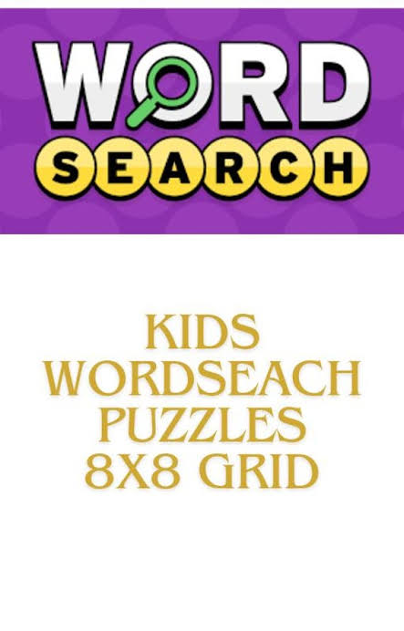 50 Kids 8X8 Word Search Puzzles Volume 1