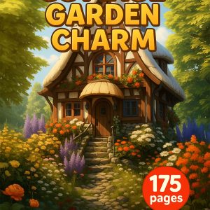 Cottage Garden Charm – 175 Cozy Flower Cottage Scenes