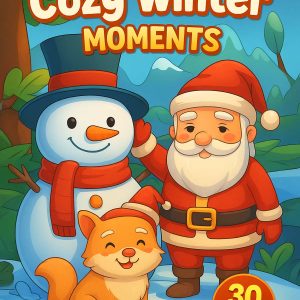 Cozy Winter Moments – 30 Kids Winter Coloring Pages