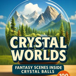Crystal Worlds – 100 Fantasy Scenes Inside Crystal Balls