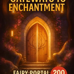 Gateways to Enchantment – 200 Fairy Portal Coloring Pages