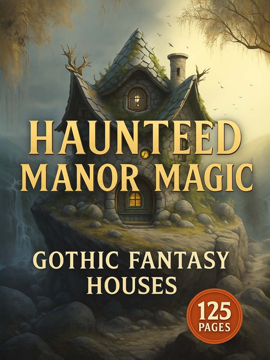 Haunted Manor Magic – 125 Gothic Fantasy Houses
