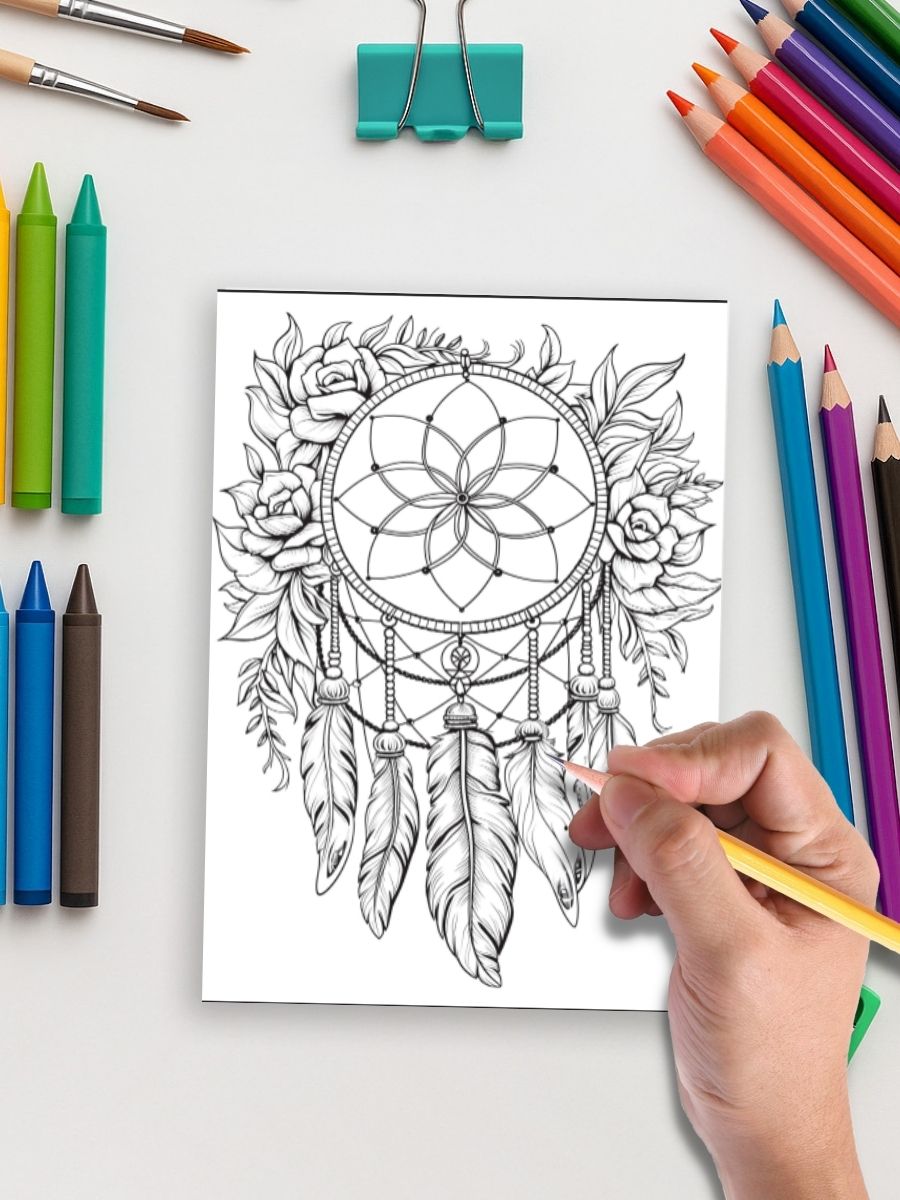 Dreamcatchers in Bloom – 50 Floral Dream Designs - Image 5