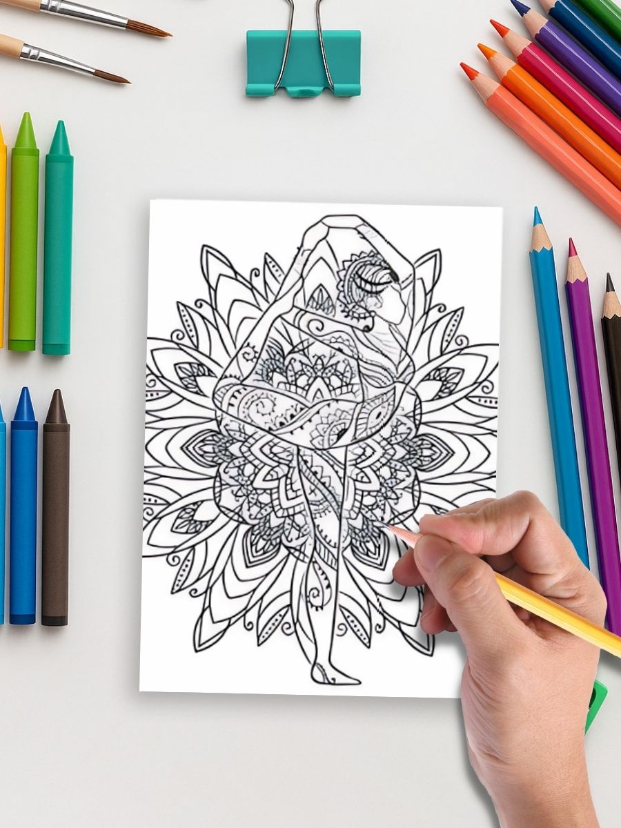 Inner Reflections – 75 Mindful Mandala Scenes of Life - Image 5