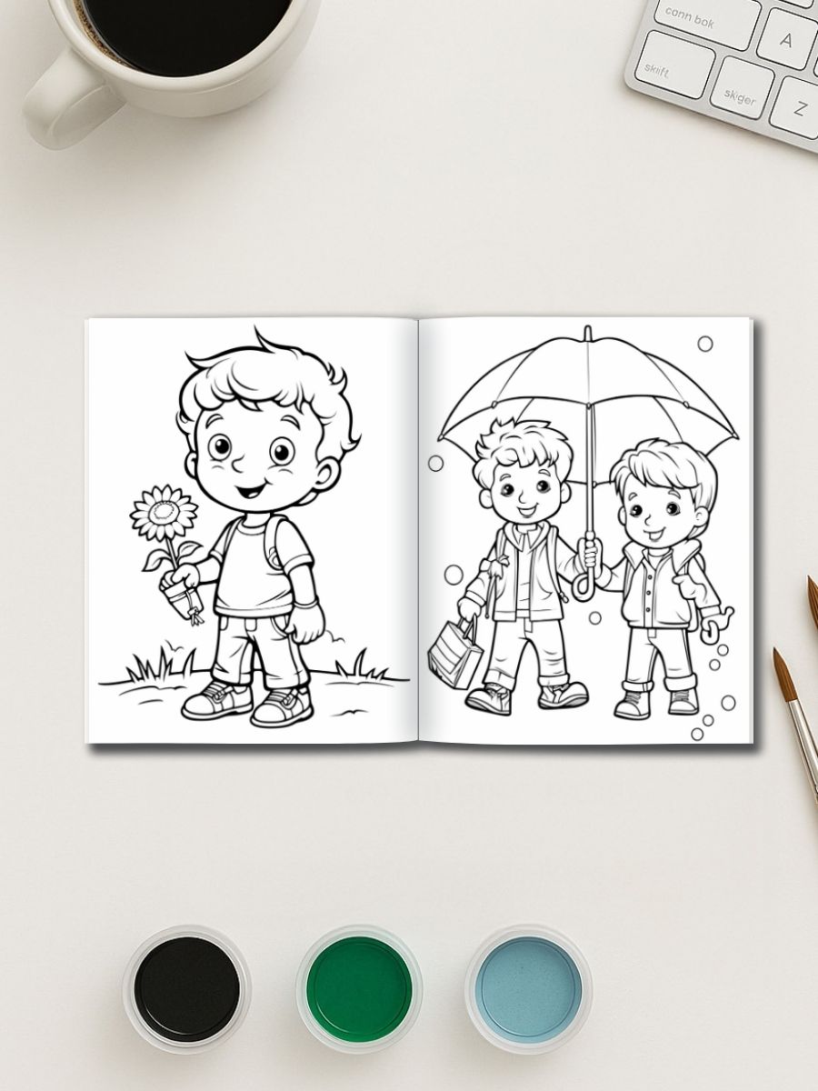 Playtime Color World - 100 Kids Coloring Pages - Image 3