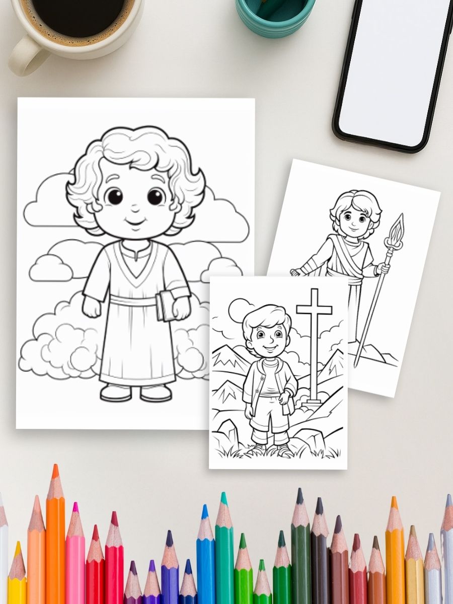 Bible for Kids – 118 Kid-Friendly Bible Story Pages - Image 4