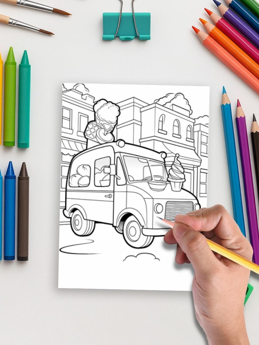 Roars, Paws & Whiskers - 100 Kids Coloring Pages - Image 5