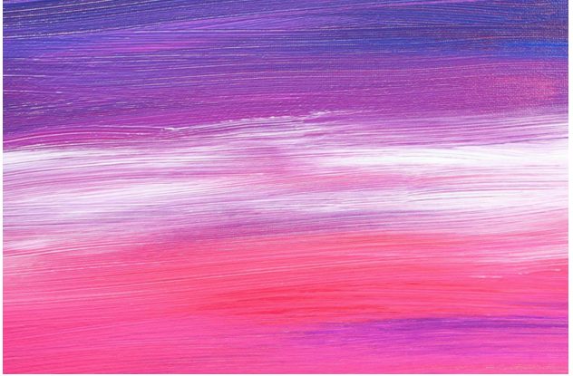 What color does pink and blue make when mixed?
